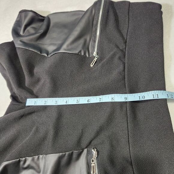 Emery Rose Shorts For Women Size 1XL Color Black Stretch With zippers Details B9 - Picture 8 of 11